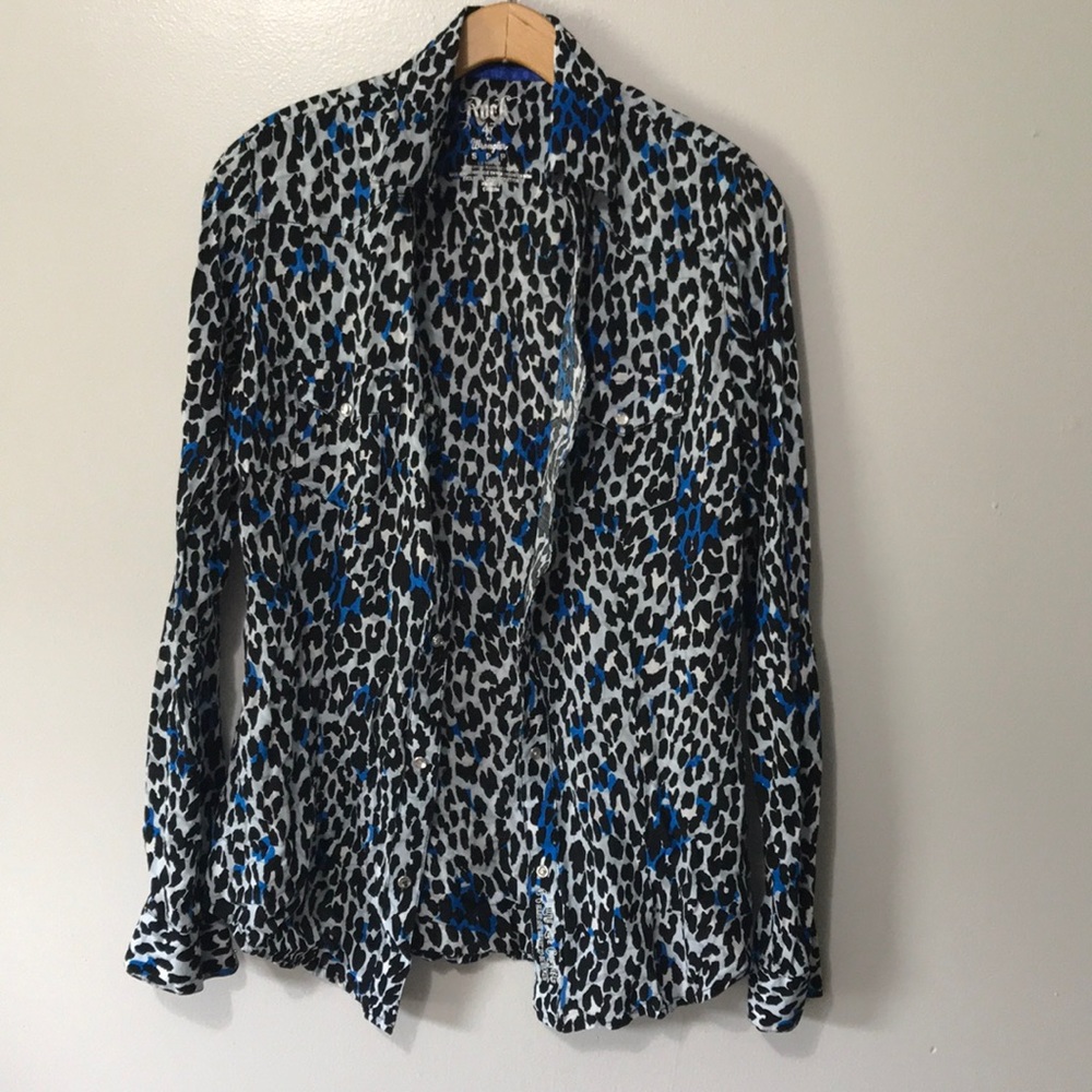 Rock 47 by wrangler western button down S